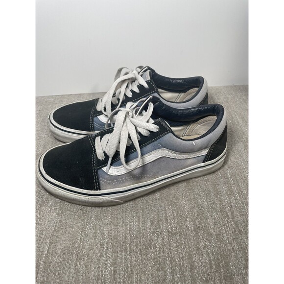 Vans Skate Shoe Women’s Size 7.5 Blue Skateboard Shoe Lace Up - Picture 1 of 12